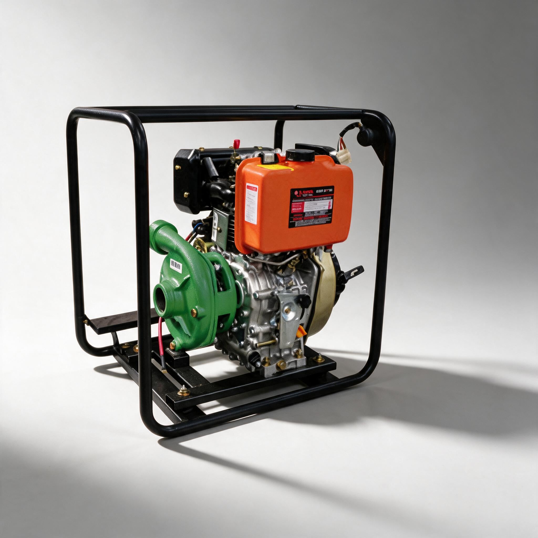 BOMBA DIESEL KAMA PRESION KDP20 2X2 CON MOTOR 11 HP KM186F