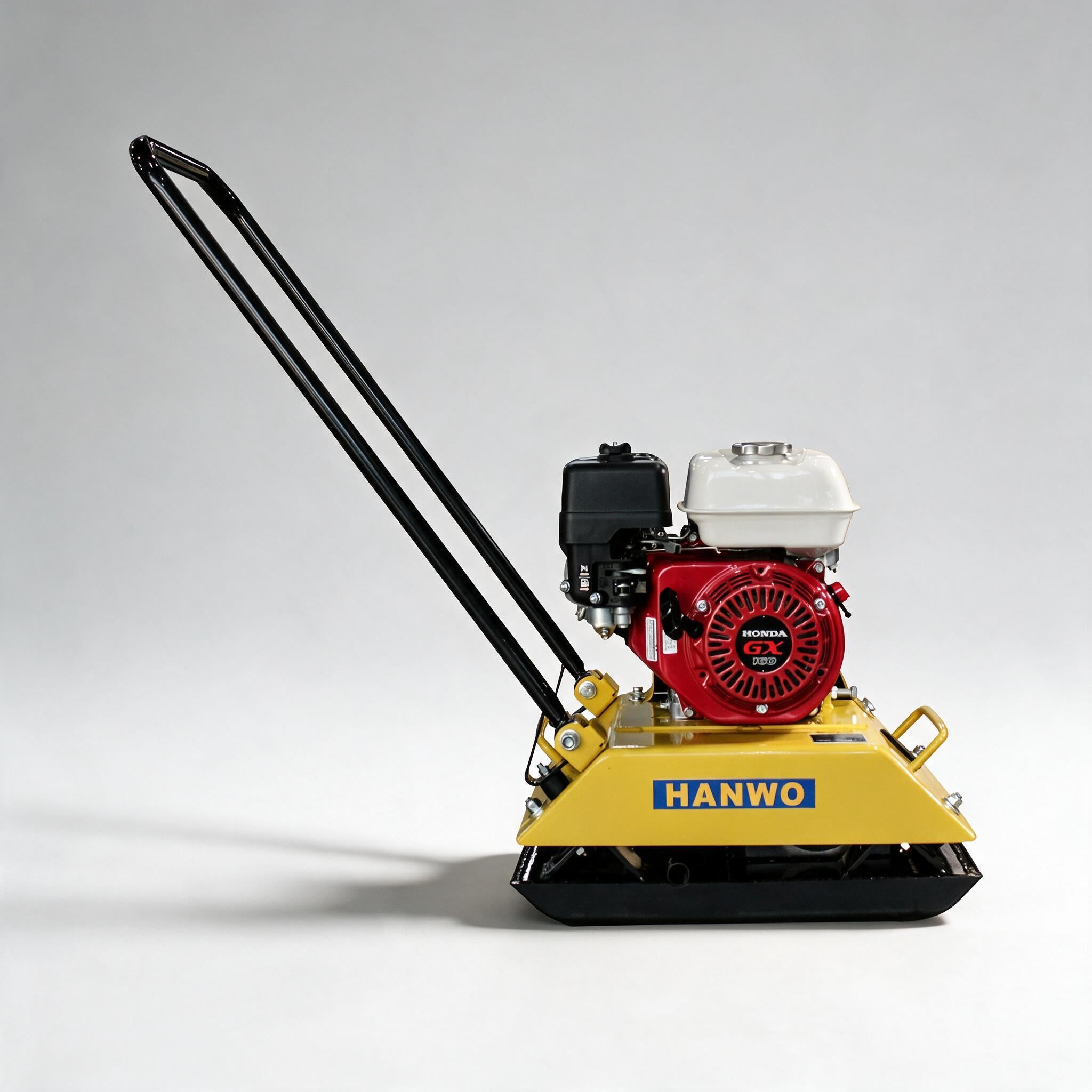 COMPACTADORA DE PLATO HANWO CON MOTOR GASOLINA 5HP