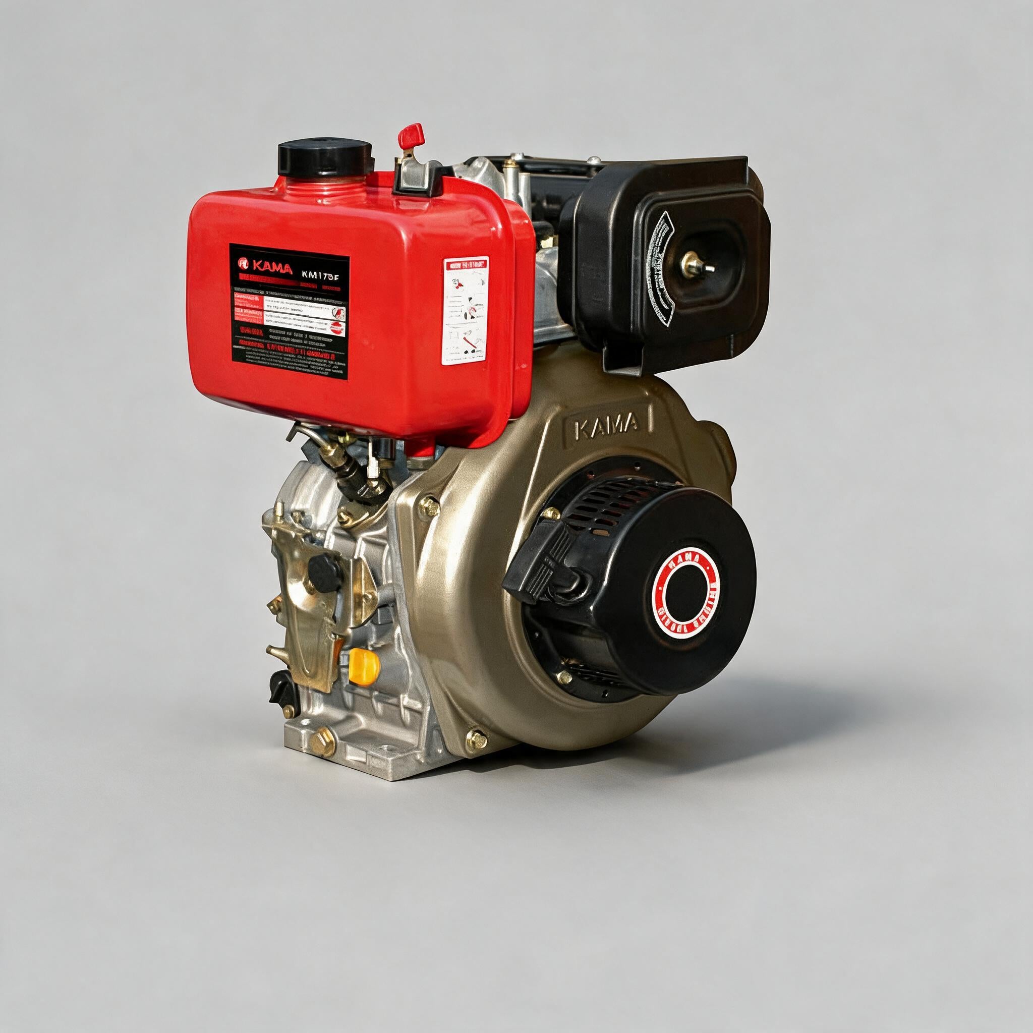 MOTOR DIESEL KAMA 195F 12HP EJE C/C C/R