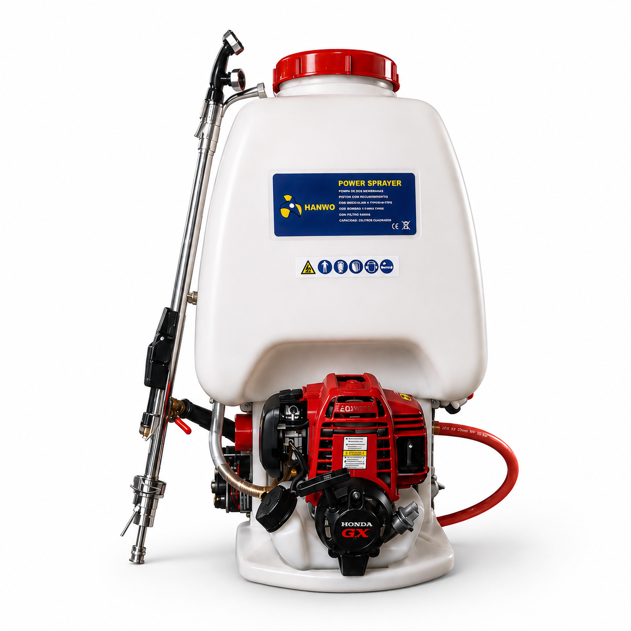FUMIGADORA DE VARILLA DE ESPALDA CON MOTOR HONDA GX35