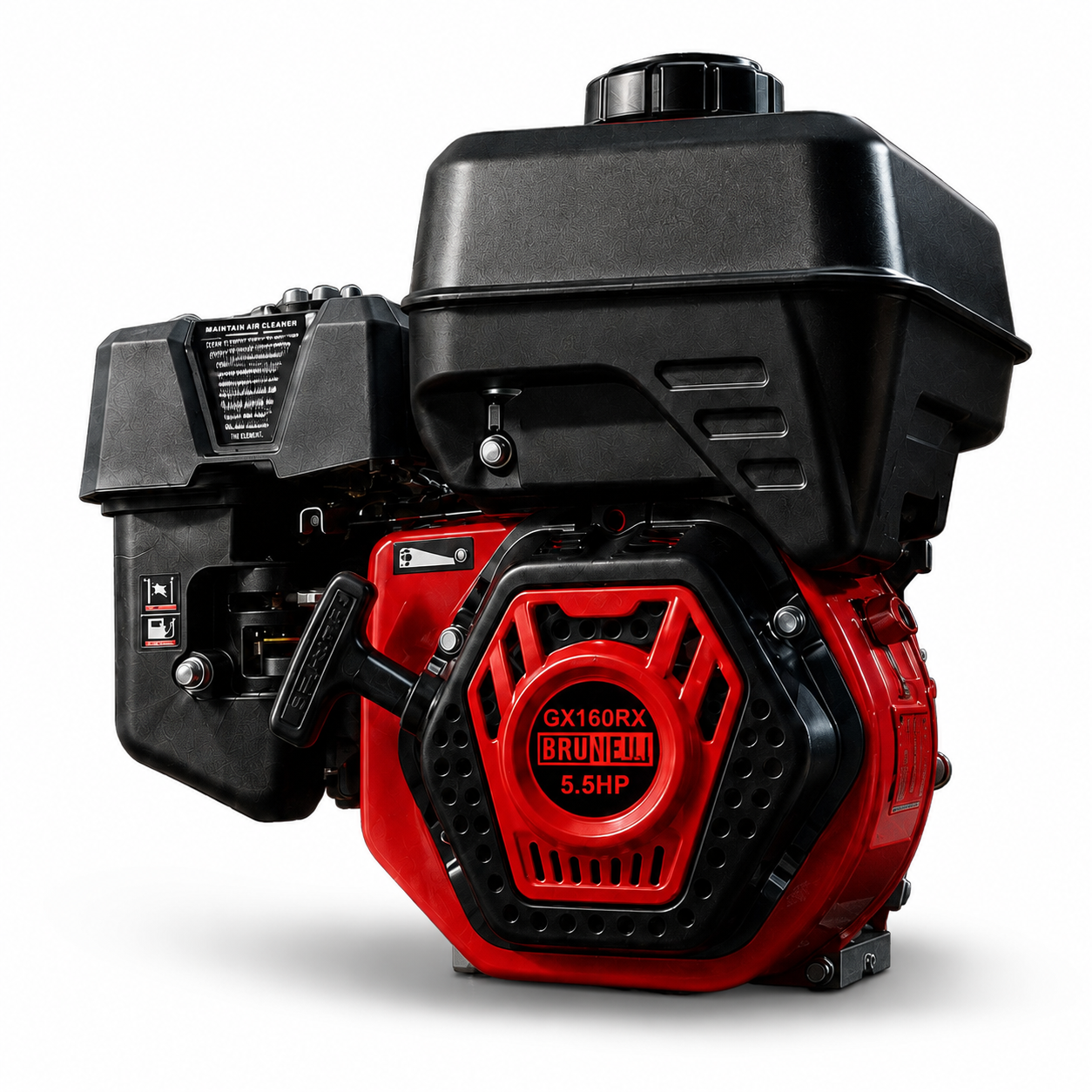 MOTOR BRUNELLI GASOLINA 5.5HP CON CUÑA