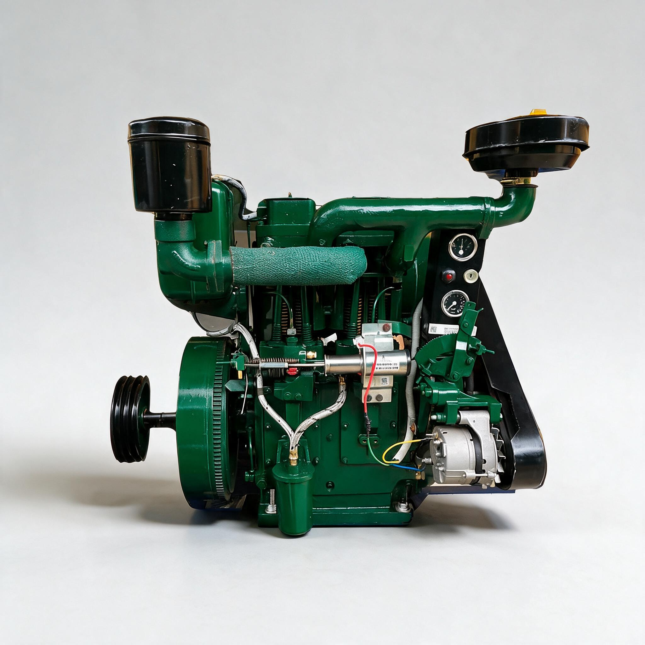 MOTOR DIESEL KIRLOSKAR 22HP 1750RPM 2 CILIINDROS