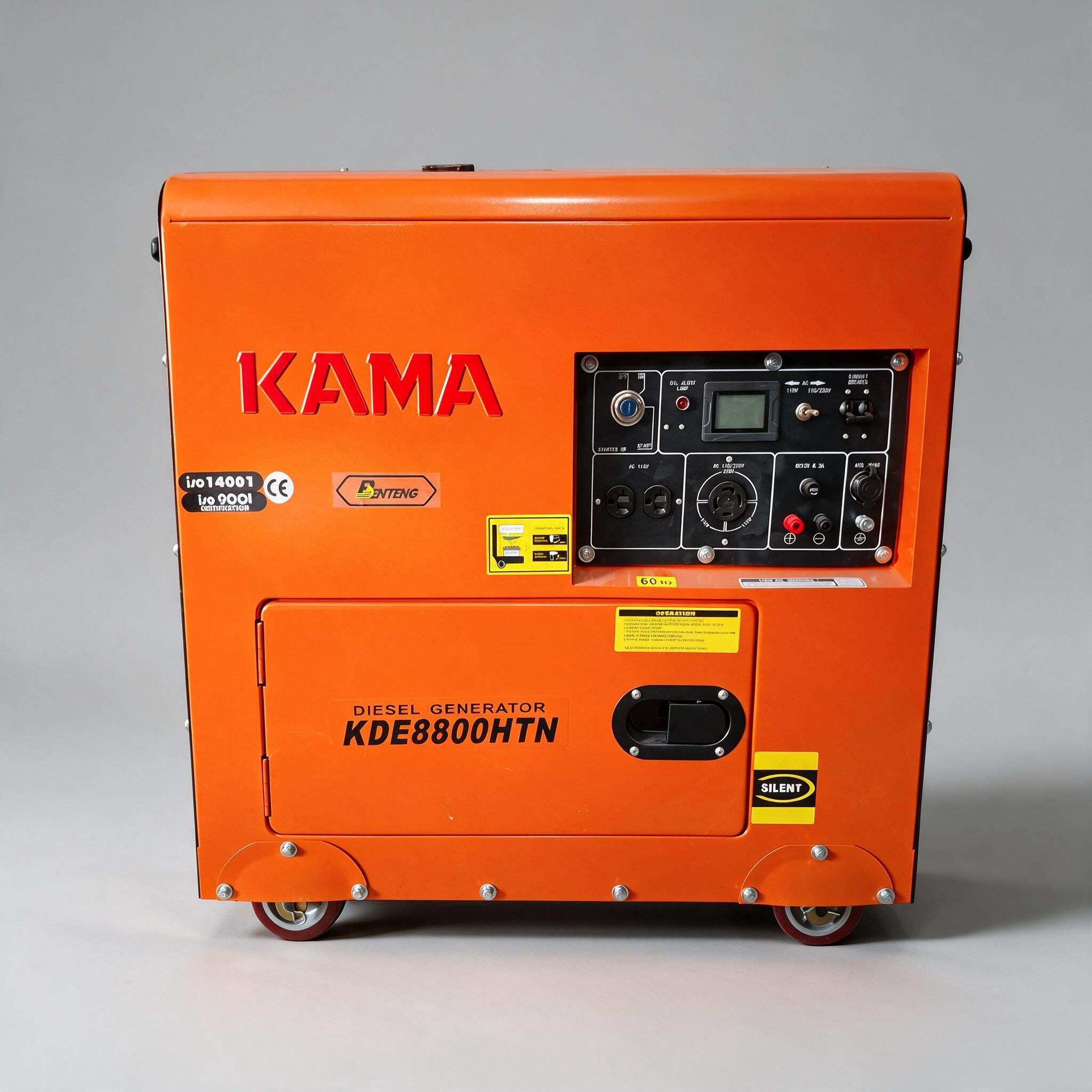 GENERADOR DIESEL KAMA 8.8KW MONOFÁSICO INSONORIZADO